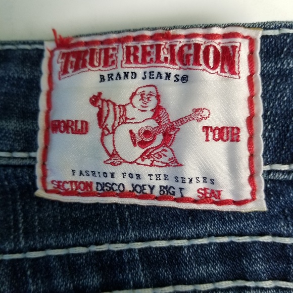 True Religion Disco Joey Big T Crystal Detail L13 - Picture 5 of 8